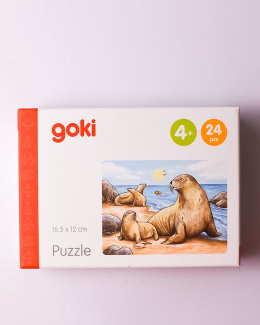 Kids & Babies GOKI | Goki - Mini Puzzle Australian Animals - Seal