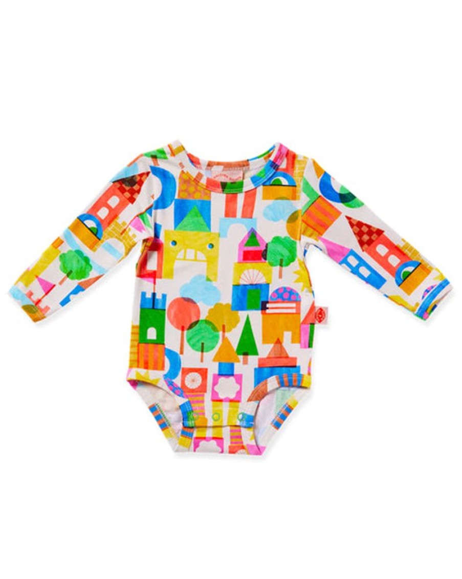 Kids & Babies Halcyon nights | Halcyon Nights - Long Sleeve Bodysuit - Castle Of Dreams