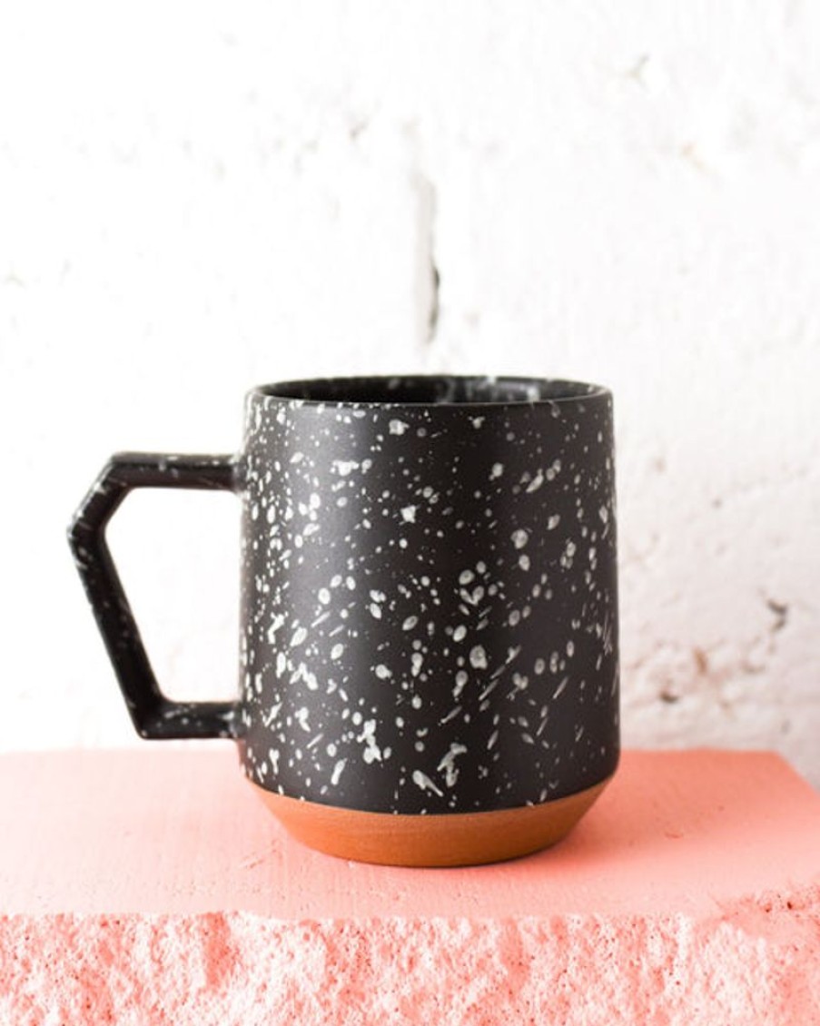 Tableware chips japan | Chips Japan Mug - Black And White Splash