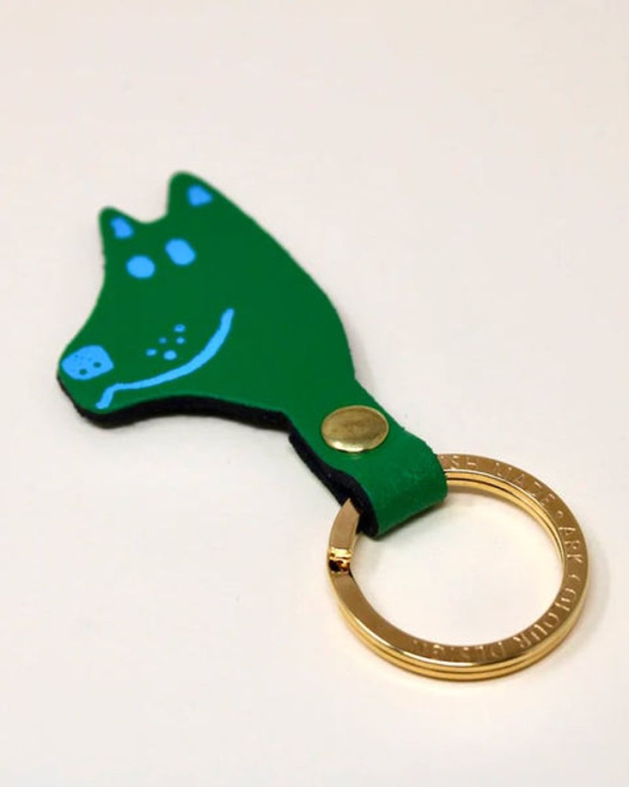 Accessories & Clothing Ark | Ark - Dog Key Fob - Green