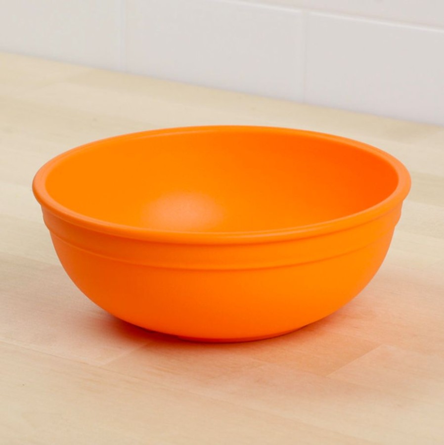 Kids & Babies Re-Play | Re-Play - Large Bowl - Orange