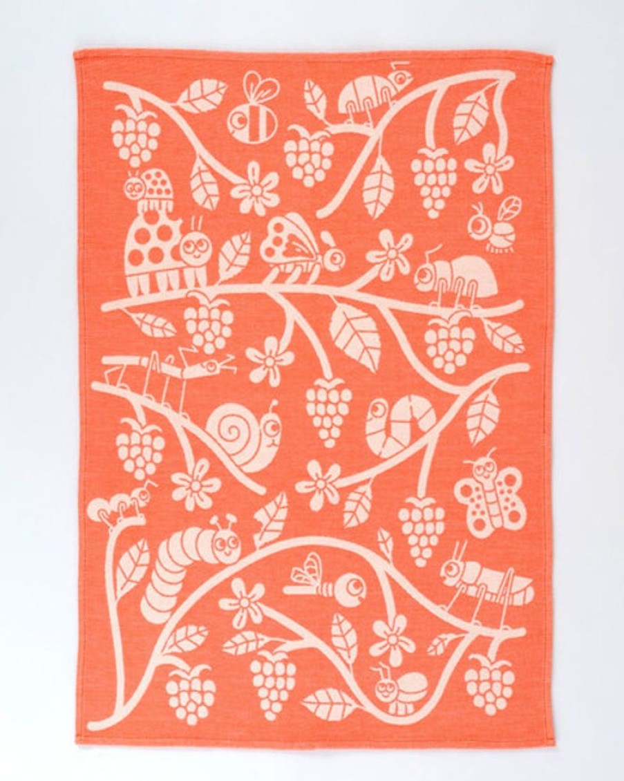 Tableware Wrap | Wrap - Tea Towel - Bugs And Brambles