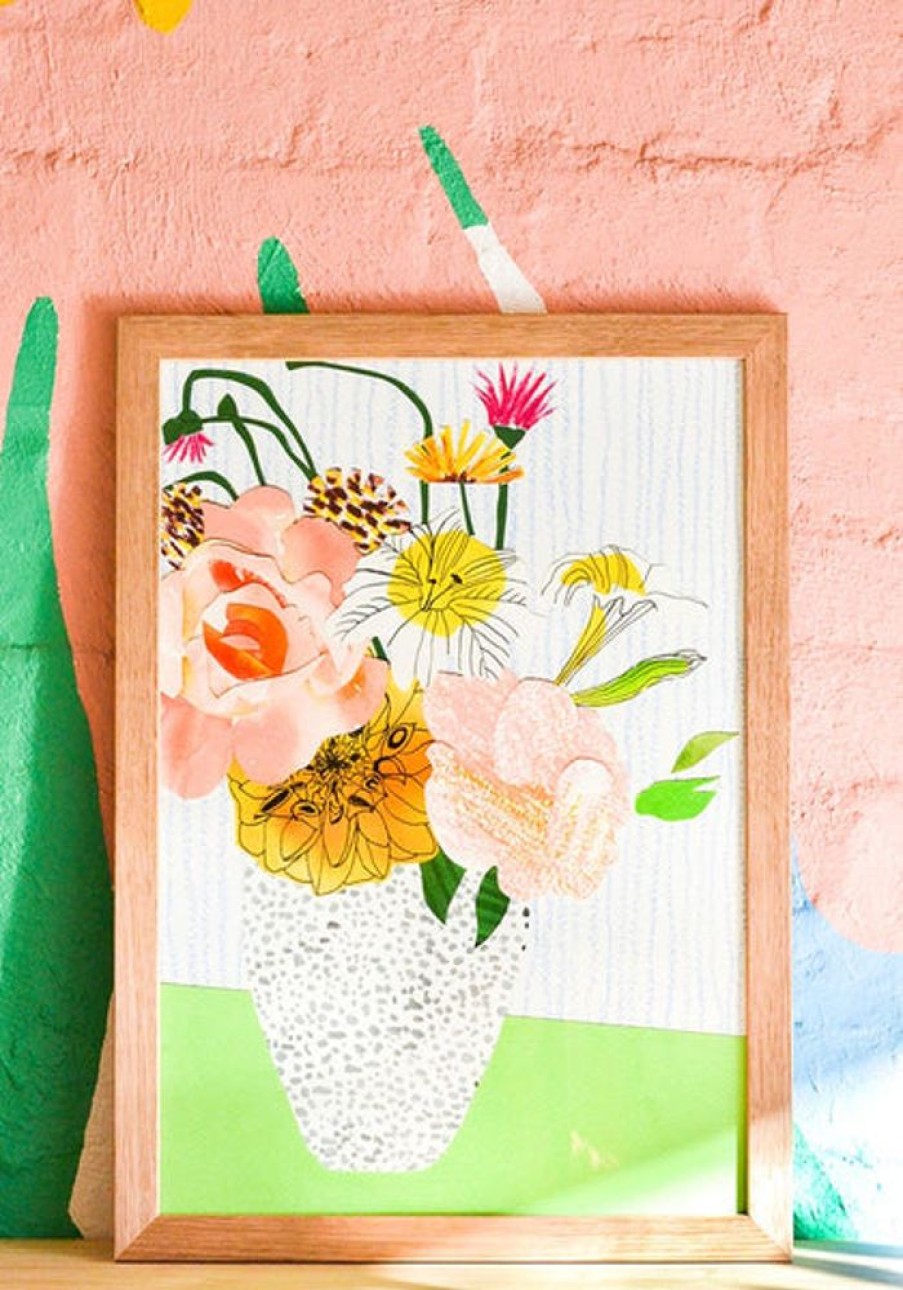 Home Decor Emily Green | Emily Green - Floral Bunch 1 Collage Giclee Print A3