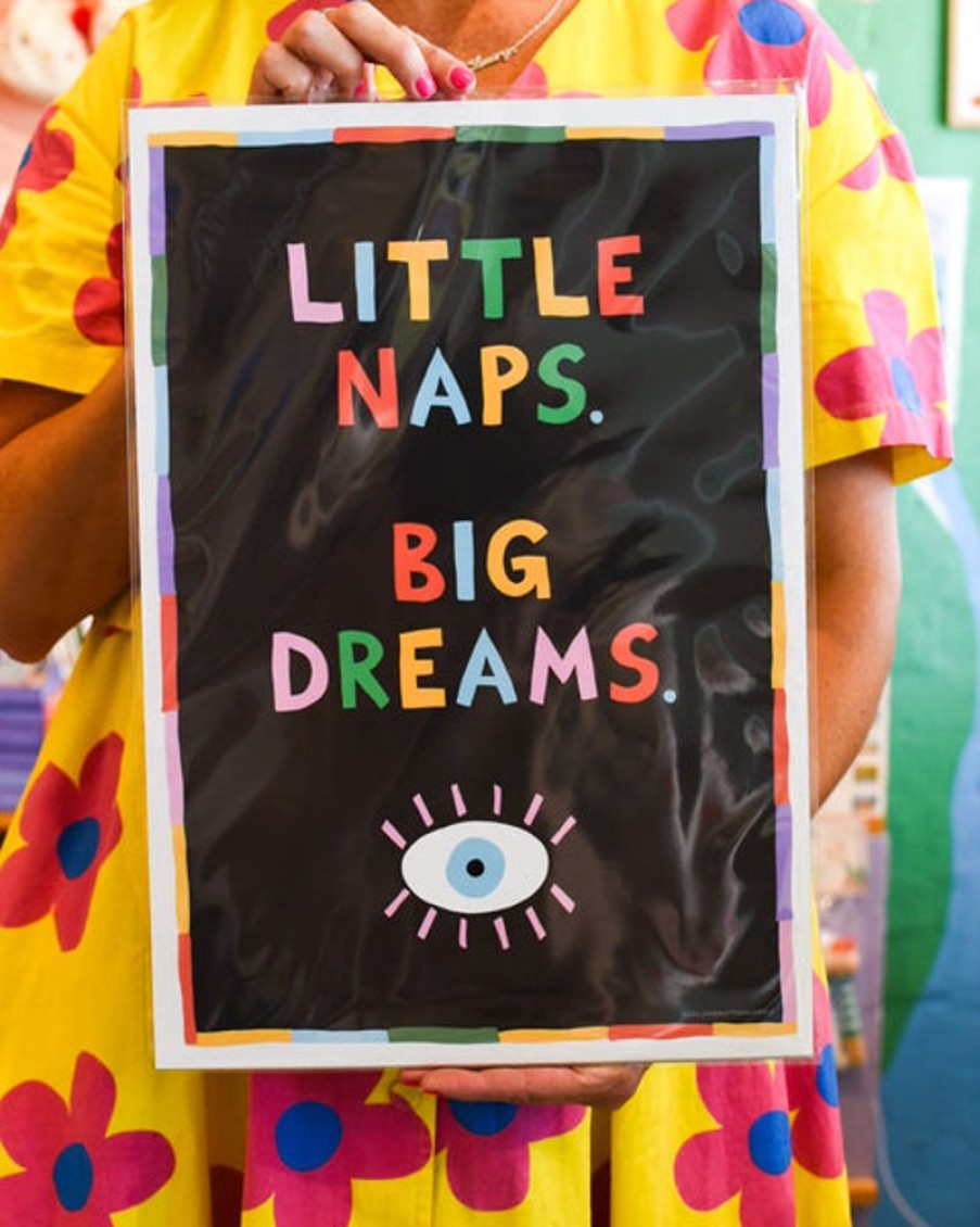 Home Decor Luke John Matthew Arnold | Little Naps Big Dreams - A3 Print - Luke John Matthew Arnold