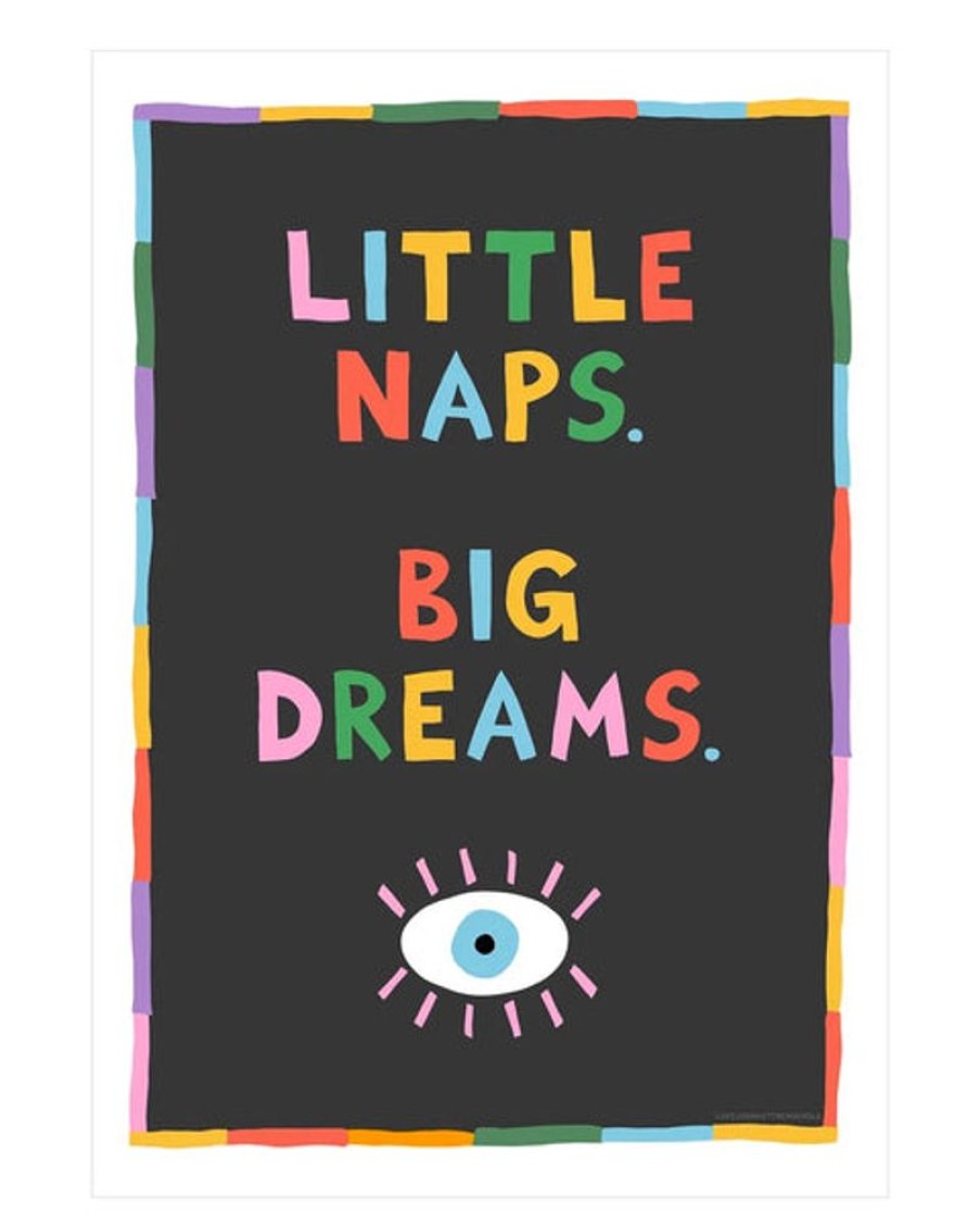 Home Decor Luke John Matthew Arnold | Little Naps Big Dreams - A3 Print - Luke John Matthew Arnold