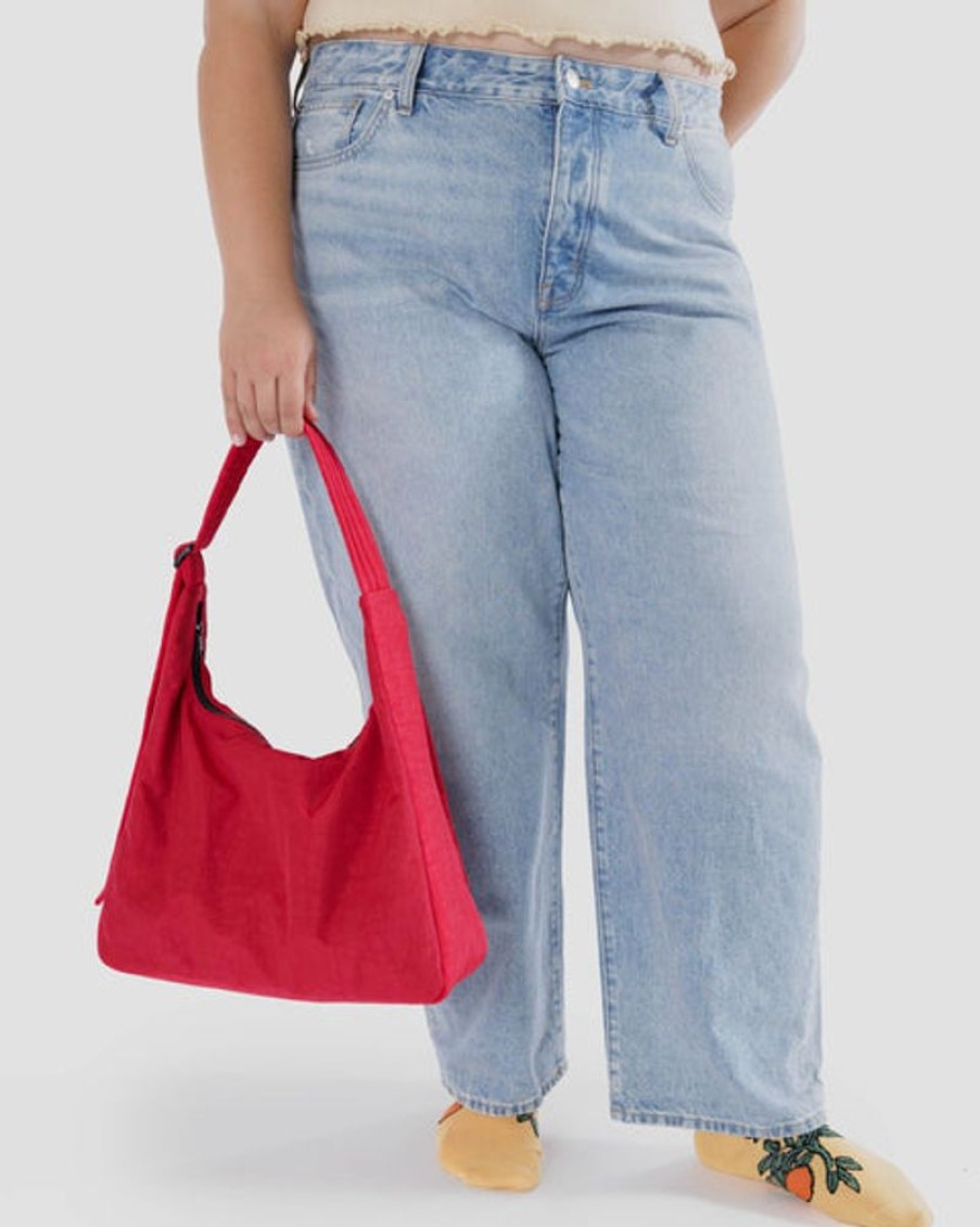 Accessories & Clothing Baggu | Baggu - Nylon Shoulder Bag - Candy Apple