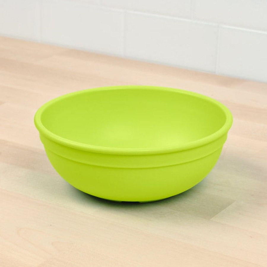 Kids & Babies Re-Play | Re-Play - Large Bowl - Lime Green