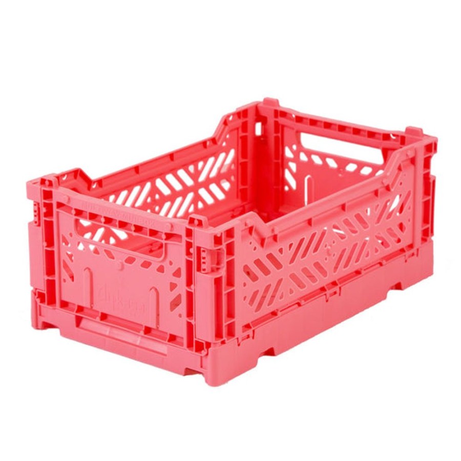 Kids & Babies NOAM | Ay Kasa - Foldable Crates Mini - Coral Pink