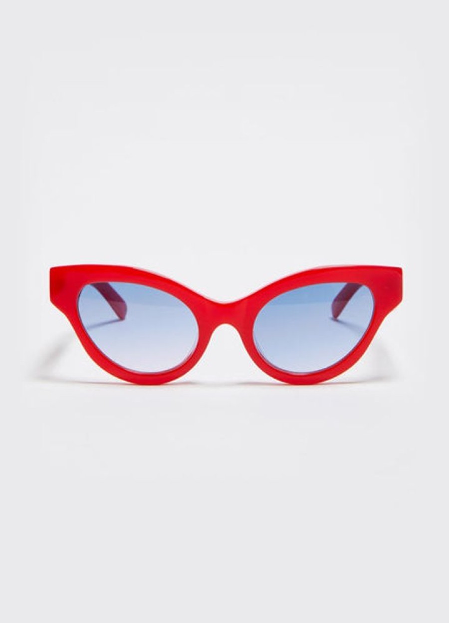 Accessories & Clothing Kiosk | Kiosk - Betty Sunglasses Lipstick Red