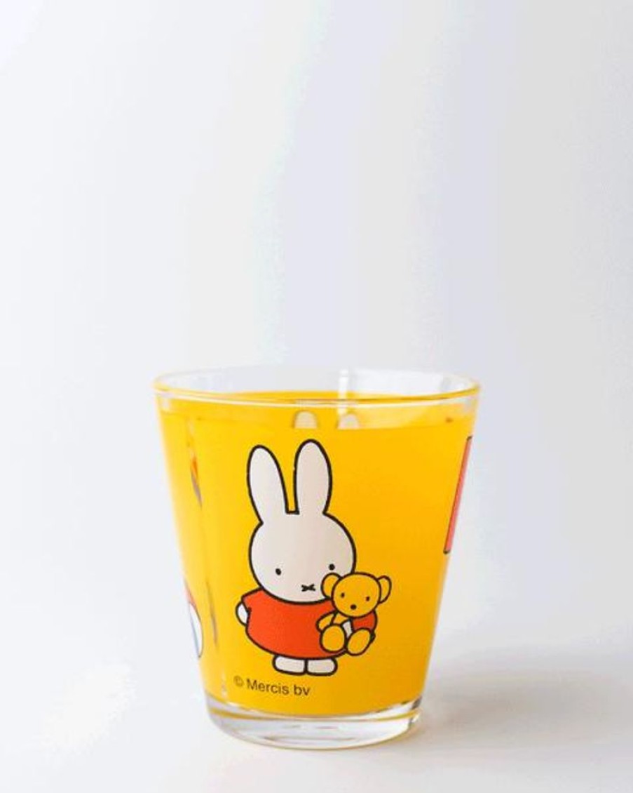 Tableware Miffy | Miffy - Yellow Home Glass