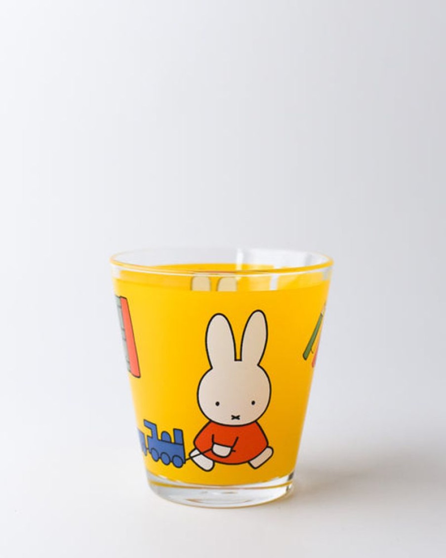 Tableware Miffy | Miffy - Yellow Home Glass