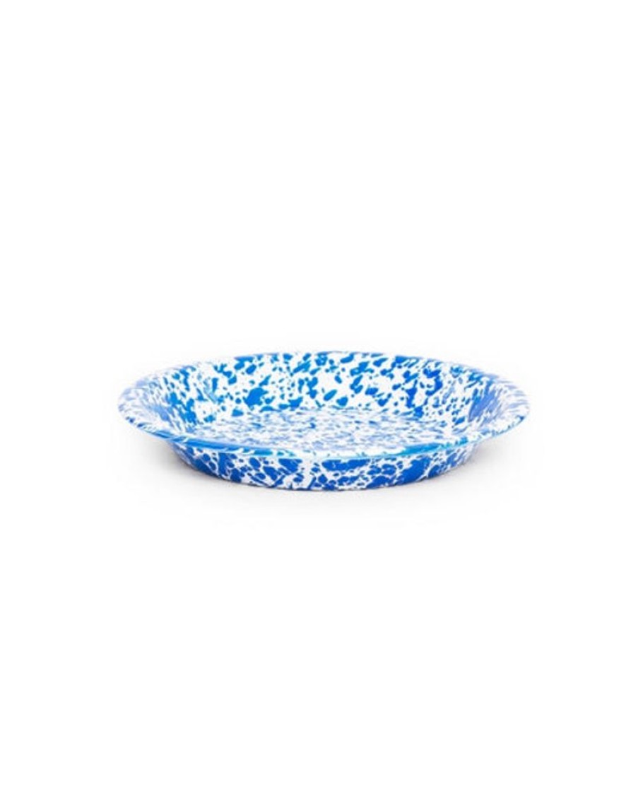 Tableware Crow Canyon | Crow Canyon - Splatter Pie Plate - Blue