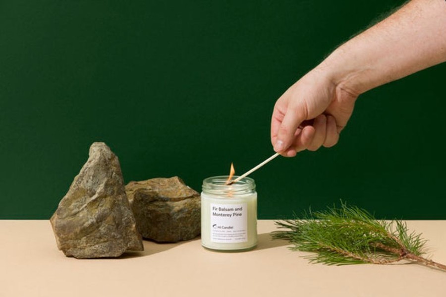 Scent & Care Hi Candle! | Hi Candle! - Fir Balsam And Monterey Pine