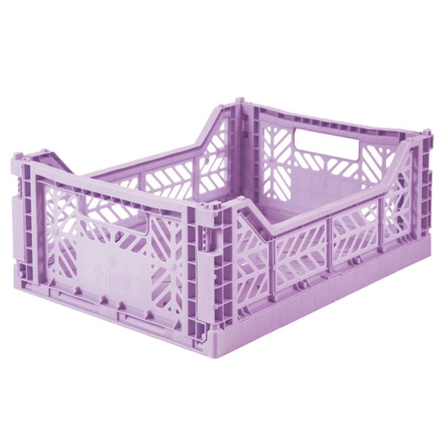 Home Decor NOAM | Ay-Kasa Foldable Crates - Midi - Lilac