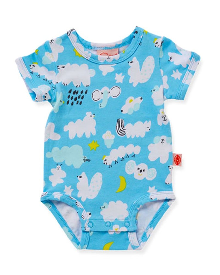 Kids & Babies Halcyon nights | Halcyon Nights - Short Sleeve Bodysuit - I Spy In The Sky