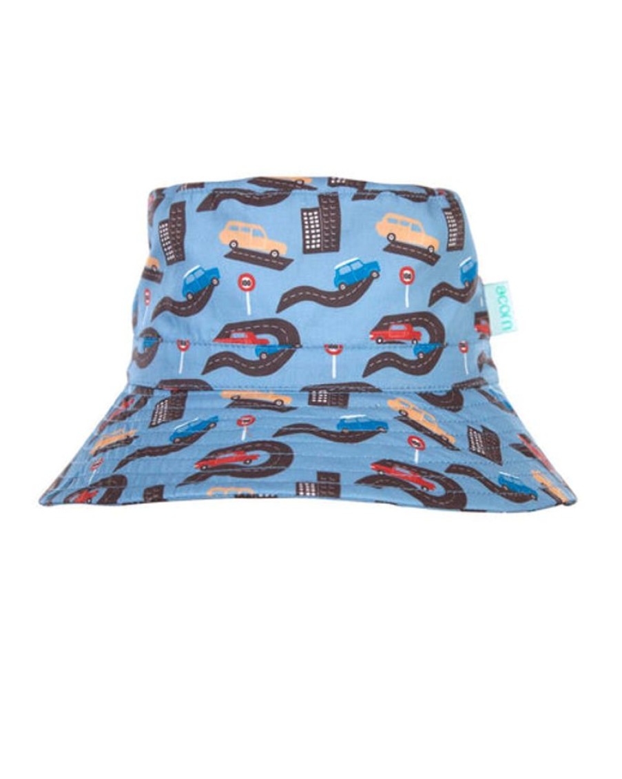 Kids & Babies Acorn kids | Acorn Kids - Let'S Hit The Road Wide Brim Bucket Hat