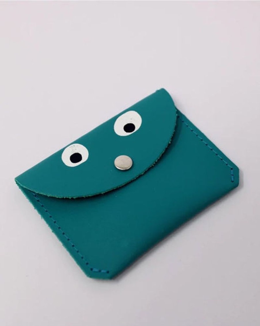 Kids & Babies Ark | Ark - Mini Money Googly Eye Purse - Turquoise