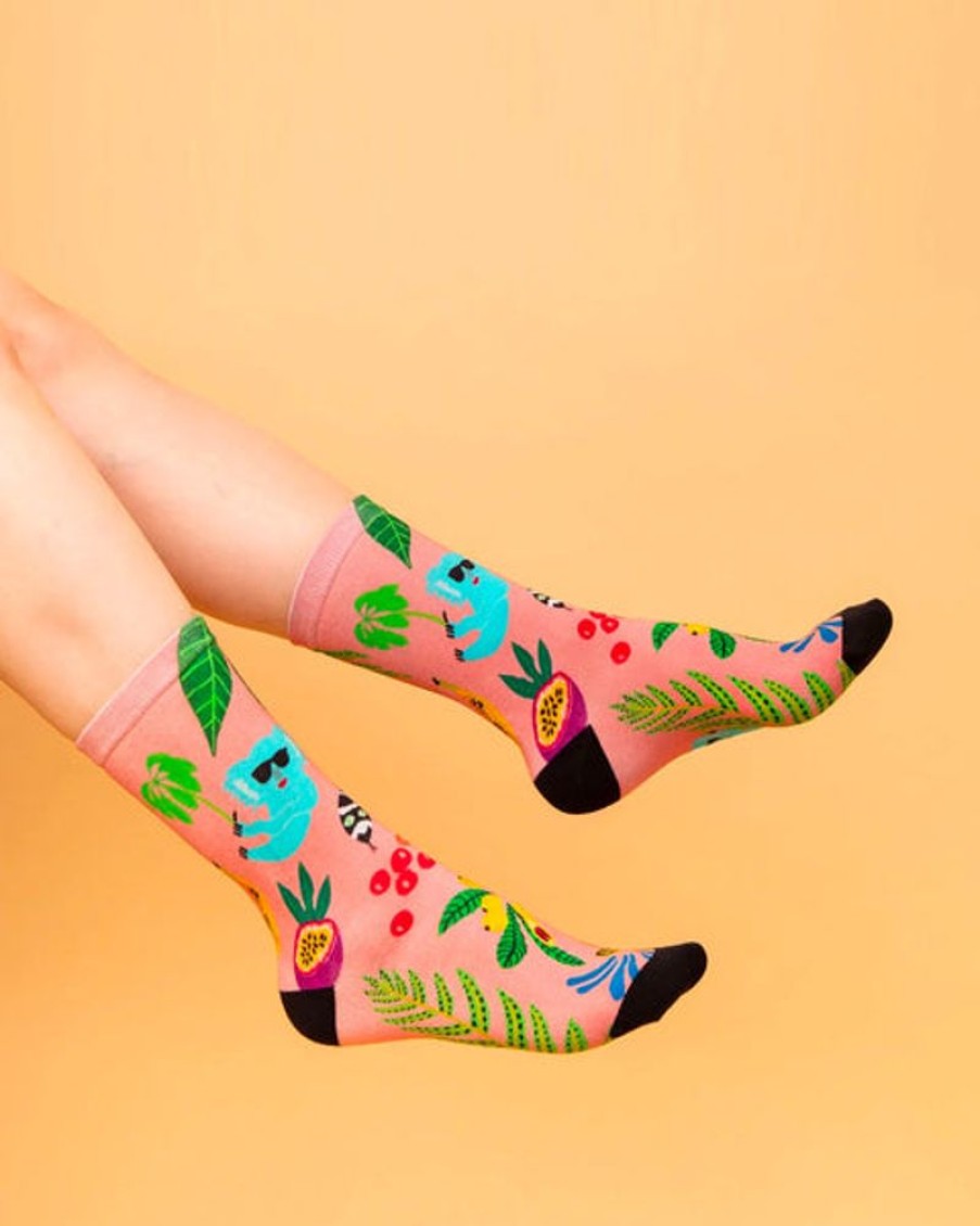 Accessories & Clothing Julie white | Julie White - Gone Troppo Socks