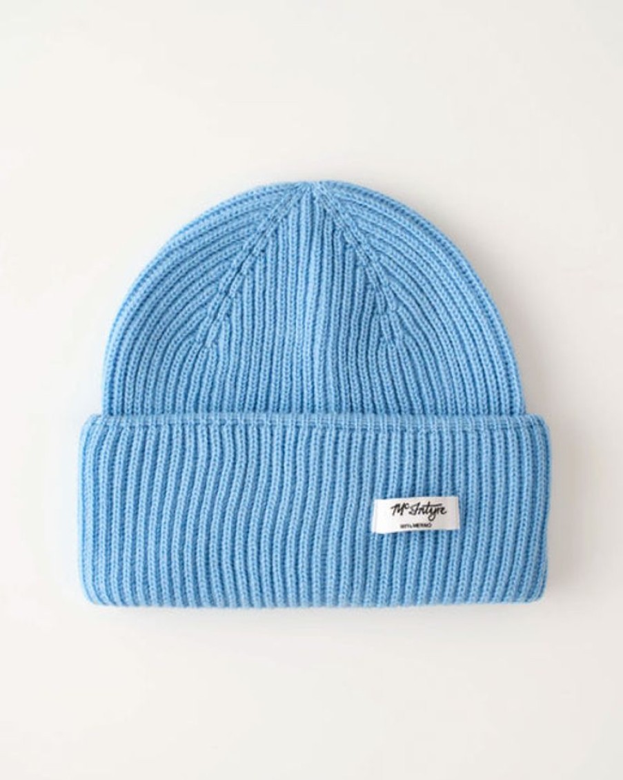 Accessories & Clothing McIntyre Merino | Mcintyre Merino - Glenoe Beanie - Baby Blue