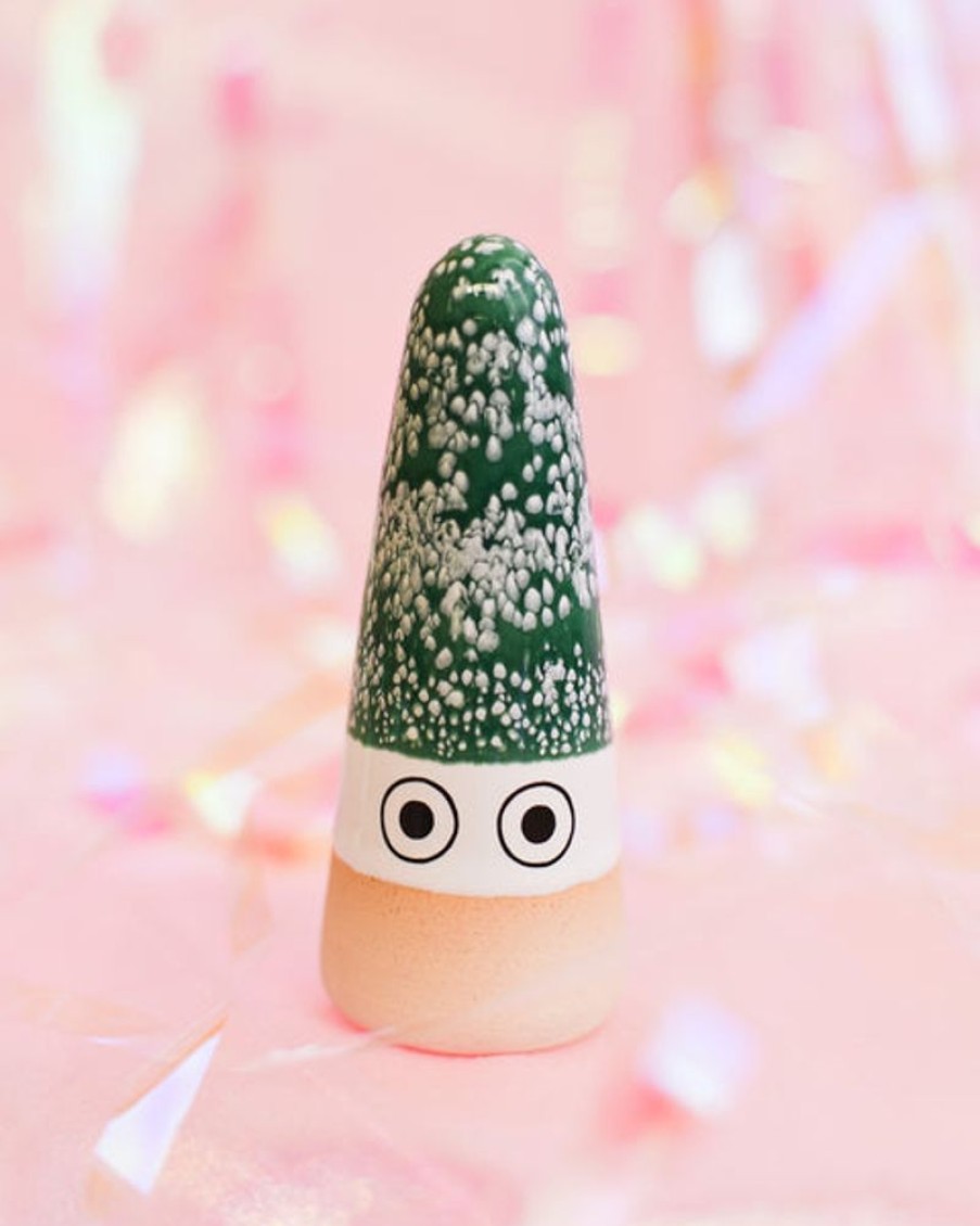 Home Decor Studio Arhoj | Studio Arhoj - Mini Nisse Holiday Ghost - Green