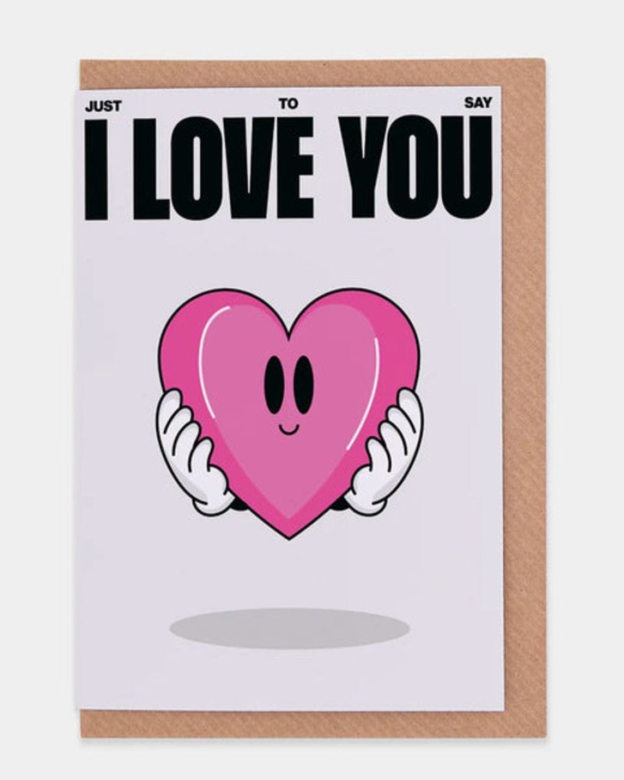 Cards Evermade | Evermade - I Love You Greetings Card