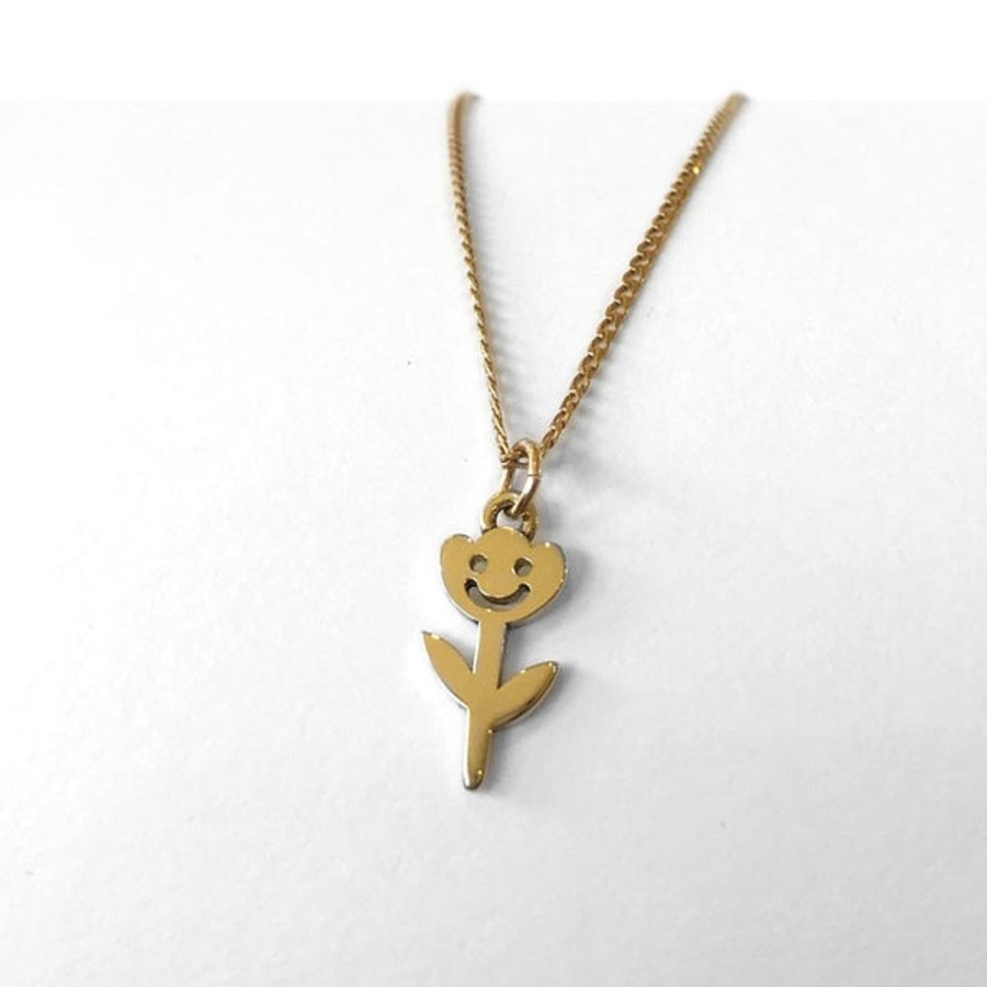 Jewellery Jake Cheeseman | Jake Cheeseman Pendant - Gold Tulip