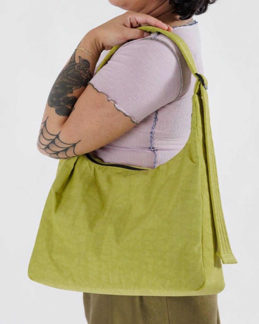 Accessories & Clothing Baggu | Baggu - Nylon Shoulder Bag - Lemongrass