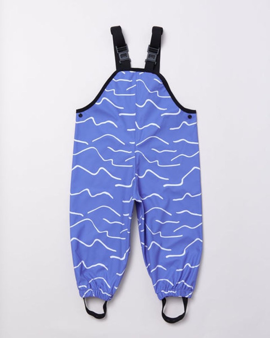 Kids & Babies Rainkoat | Rainkoat - Overalls - Ocean Blue Wave