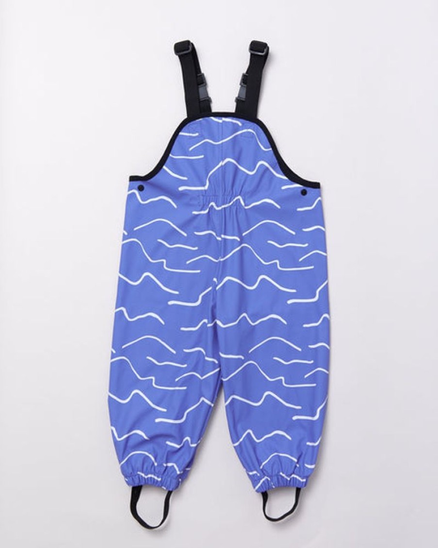 Kids & Babies Rainkoat | Rainkoat - Overalls - Ocean Blue Wave