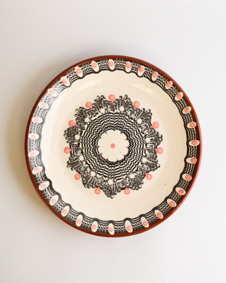 Home Decor Mahala Wallah | Mahala Wallah - Nadia Plate White