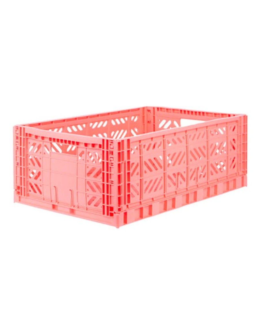 Kids & Babies NOAM | Ay-Kasa Foldable Crates Maxi - Salmon *Pick Up Only*