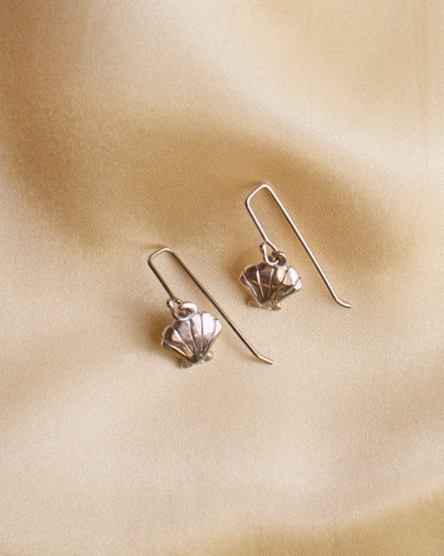 Jewellery Camille Paloma Walton | Camille Paloma Walton - By The Sea Shore Earrings - Silver