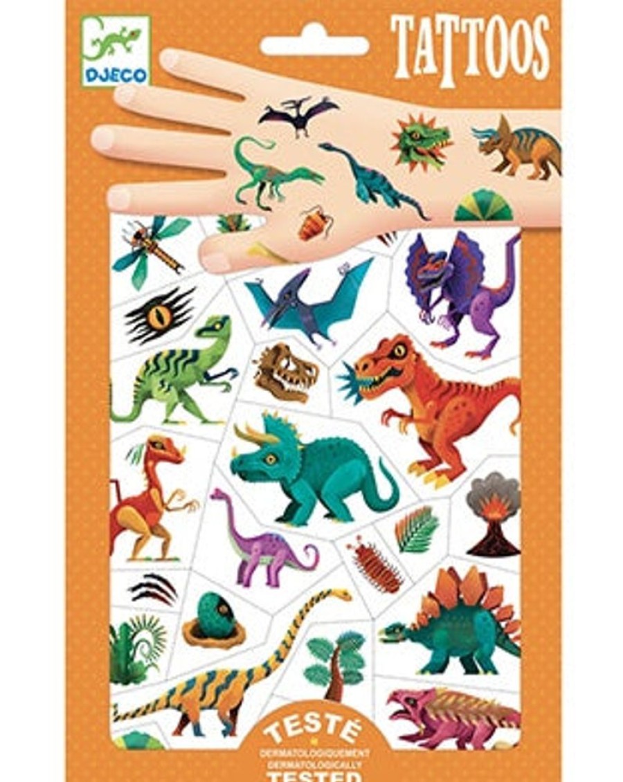 Kids & Babies Djeco | Djeco - Dino Club Temporary Tattoos