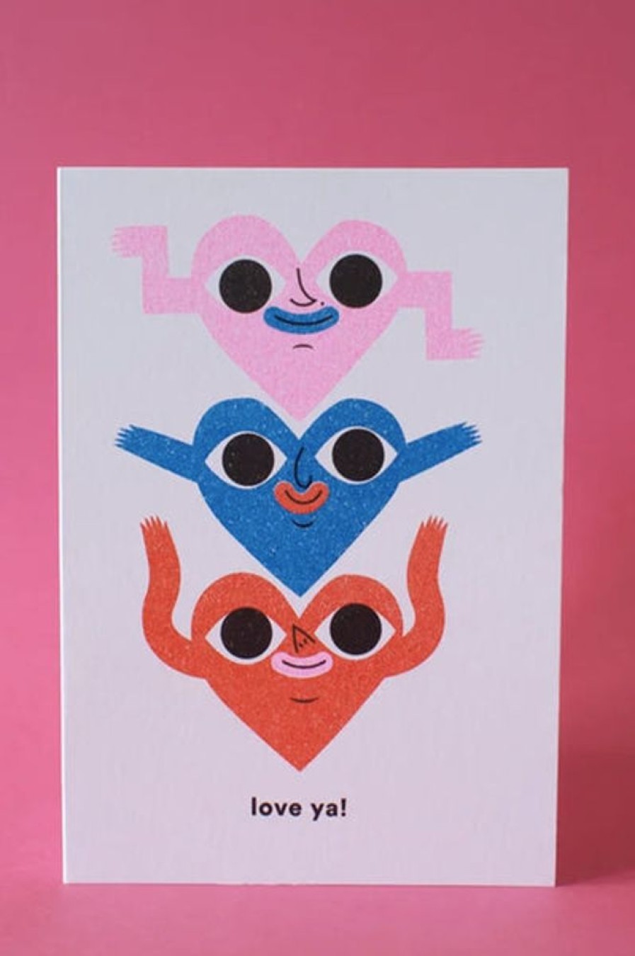 Cards Samantha Curcio | Samantha Curcio - Greeting Card - Love Ya!