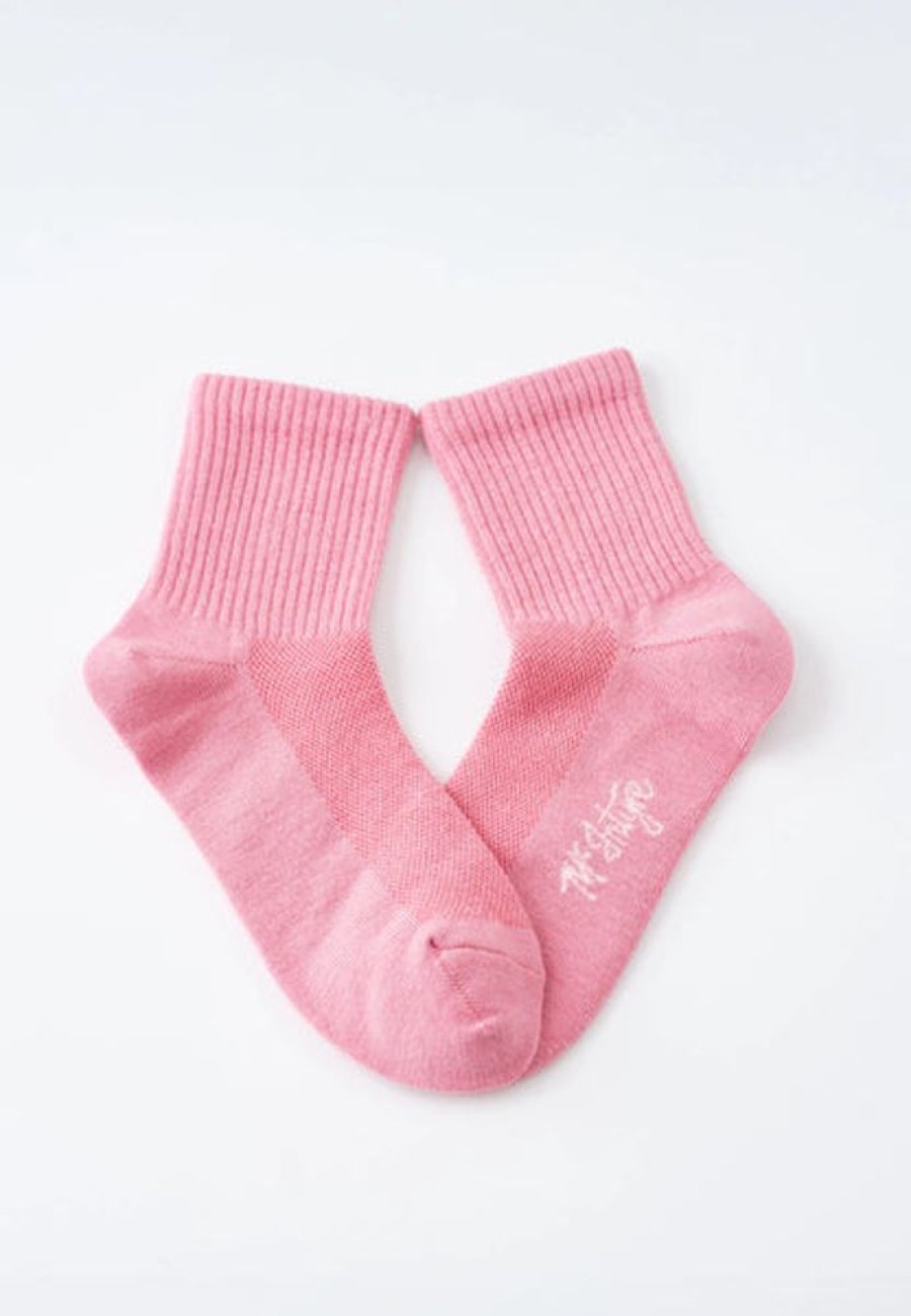 Accessories & Clothing McIntyre Merino | Mcintyre Merino - Light Crew Socks - Pink