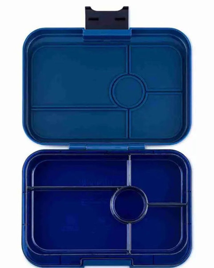 Tableware Yumbox | Yumbox - Tapas Lunch Box 5 Compartment - Monte Carlo Blue - Clear Blue