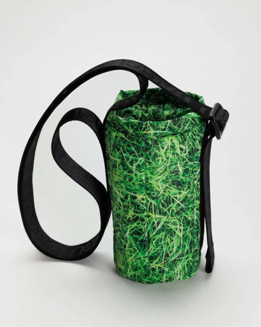 Accessories & Clothing Baggu | Baggu - Puffy Water Bottle Sling - Grass