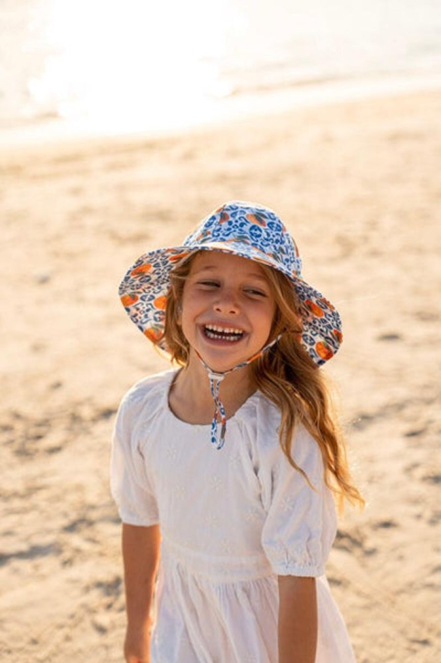 Kids & Babies Acorn kids | Acorn Kids - Wide Brim Bucket Hat - Amalfi