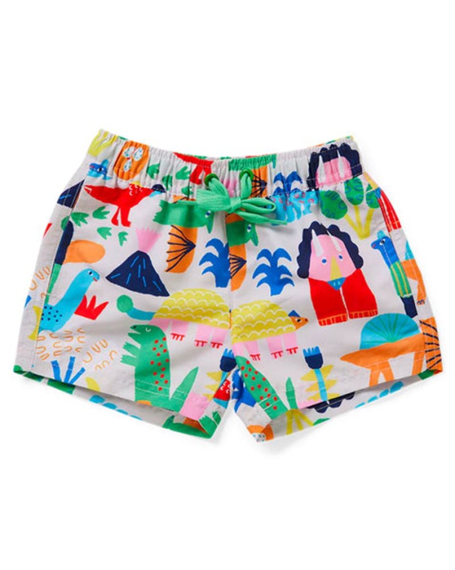 Kids & Babies Halcyon nights | Halcyon Nights - Kids Board Shorts - Dino