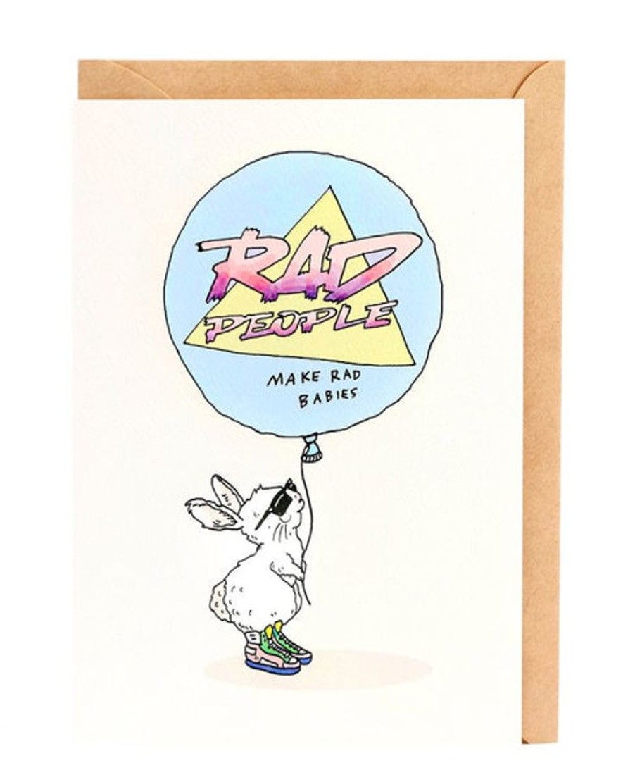 Cards Wally Paper Co | Wally Paper Co Cards - Rad Babies