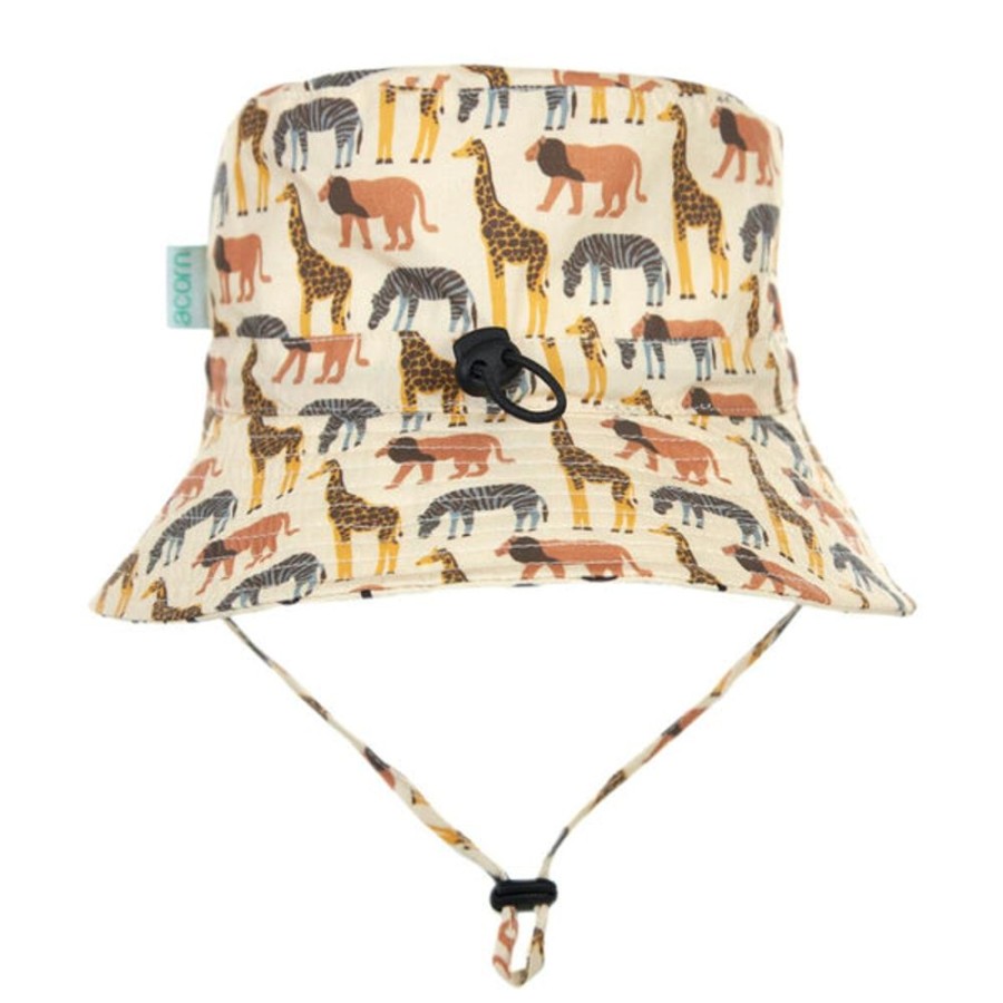 Kids & Babies Acorn kids | Acorn Kids - Safari Broad Wide Brim Bucket Hat