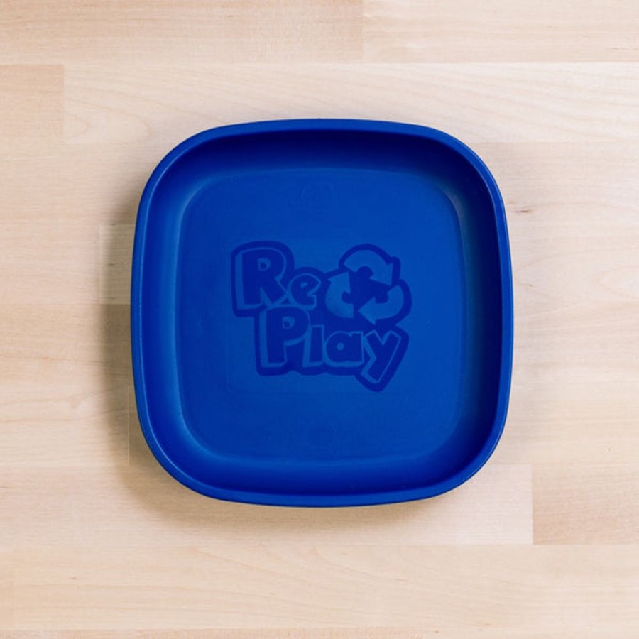 Kids & Babies Re-Play | Re-Play - Flat Plate - Navy Blue