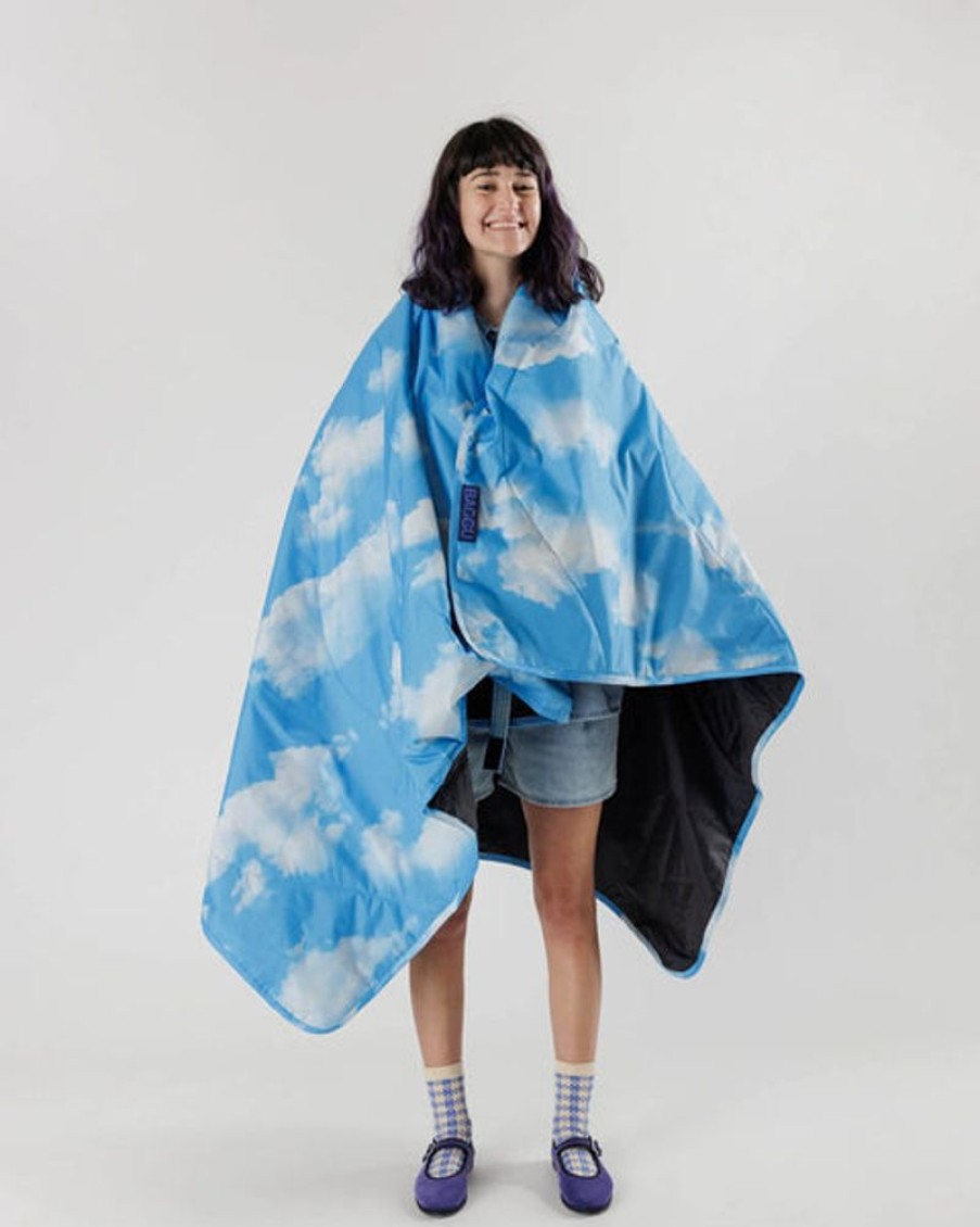 Home Decor Baggu | Baggu - Puffy Picnic Blanket - Clouds