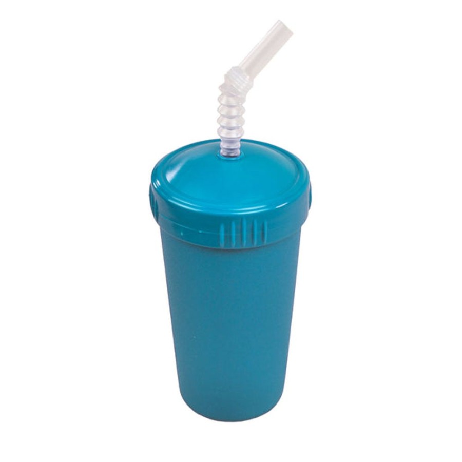 Kids & Babies Re-Play | Re-Play - Straw Cup - Teal