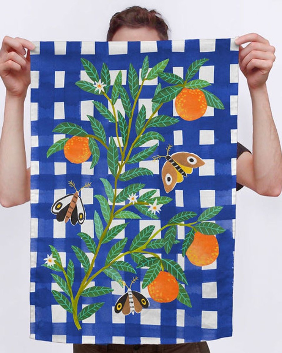 Tableware Togetherness design | Togetherness - Tea Towel - Orange You Glad