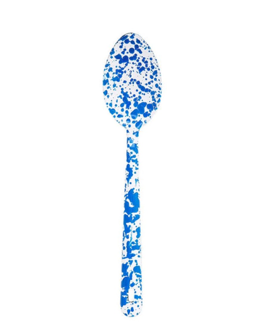 Tableware Crow Canyon | Crow Canyon - Splatter Large Serving Spoon - Blue