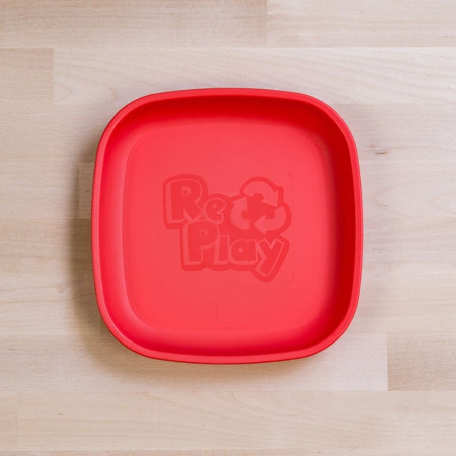 Kids & Babies Re-Play | Re-Play - Flat Plate - Red