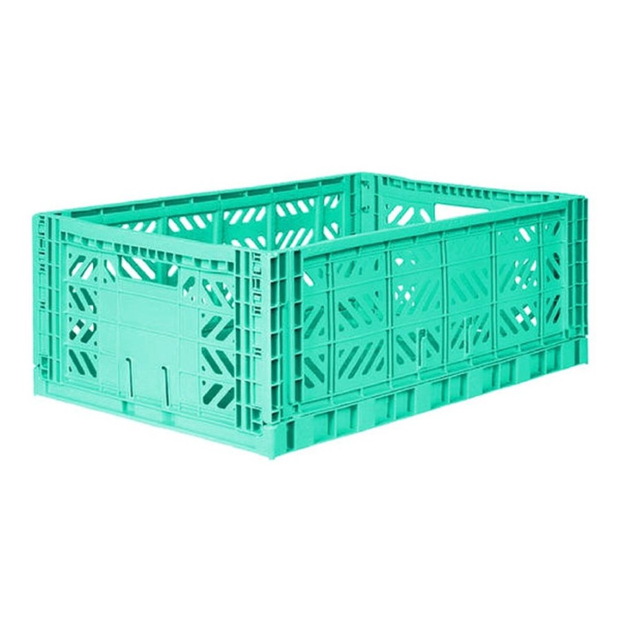 Kids & Babies NOAM | Ay -Kasa Foldable Crates - Maxi Mint *Pick Up Only*