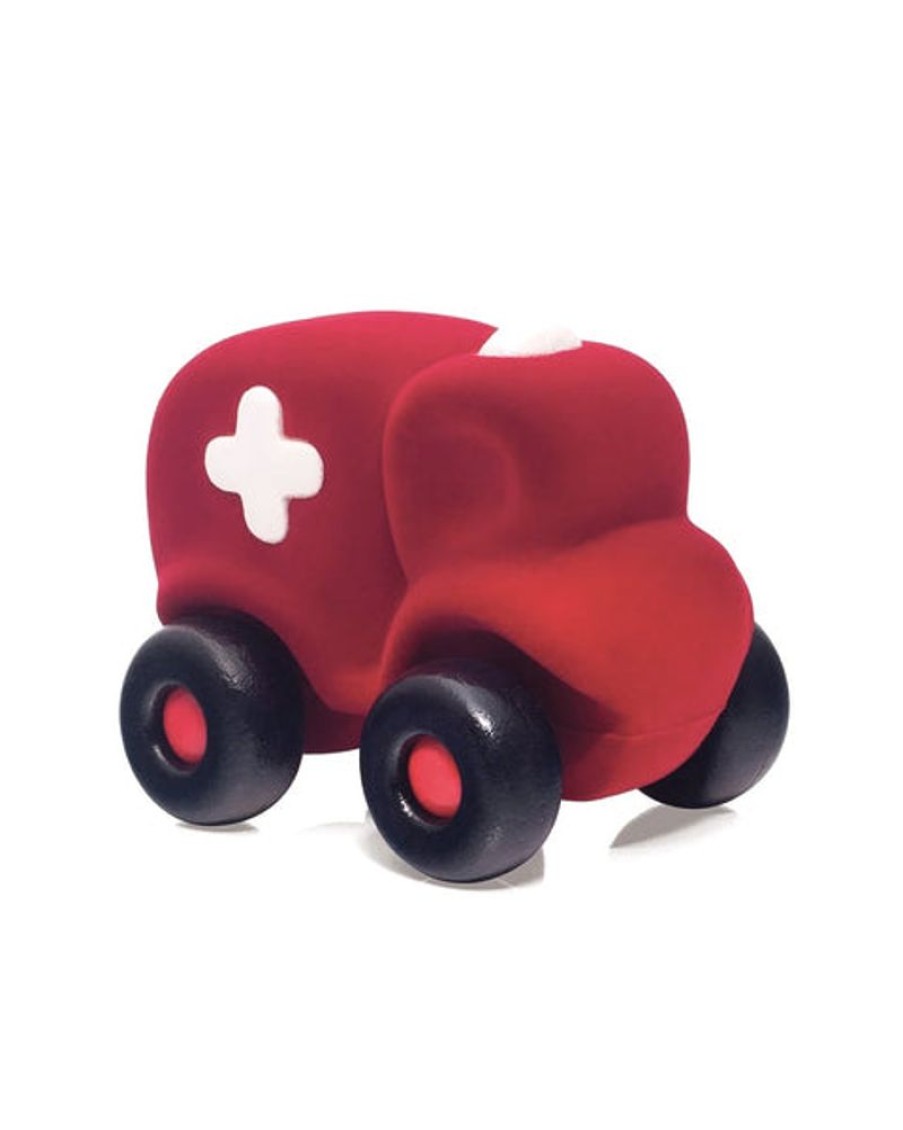 Kids & Babies Rubbabu | Rubbabu - Micro Vehicle - Hopkins The Ambulance