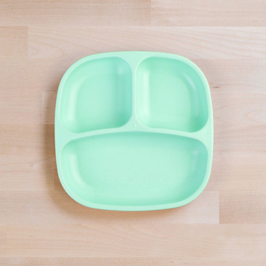 Kids & Babies Re-Play | Re-Play Divided Plate - Mint